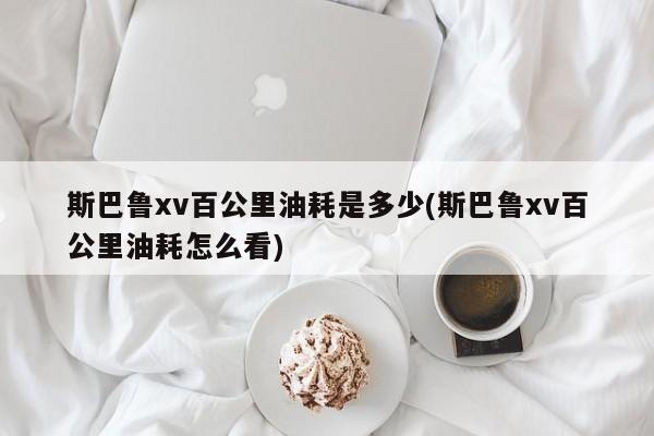 斯巴鲁xv百公里油耗是多少(斯巴鲁xv百公里油耗怎么看)